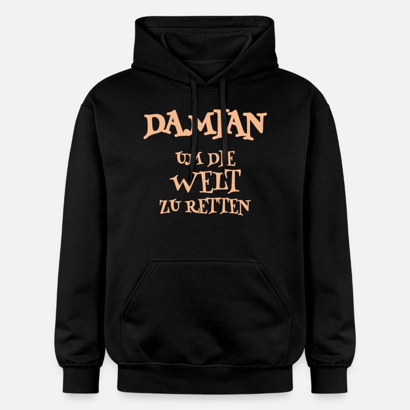Aide Damian - Sweat à capuche Softstyle® Gildan Unisexe - noir