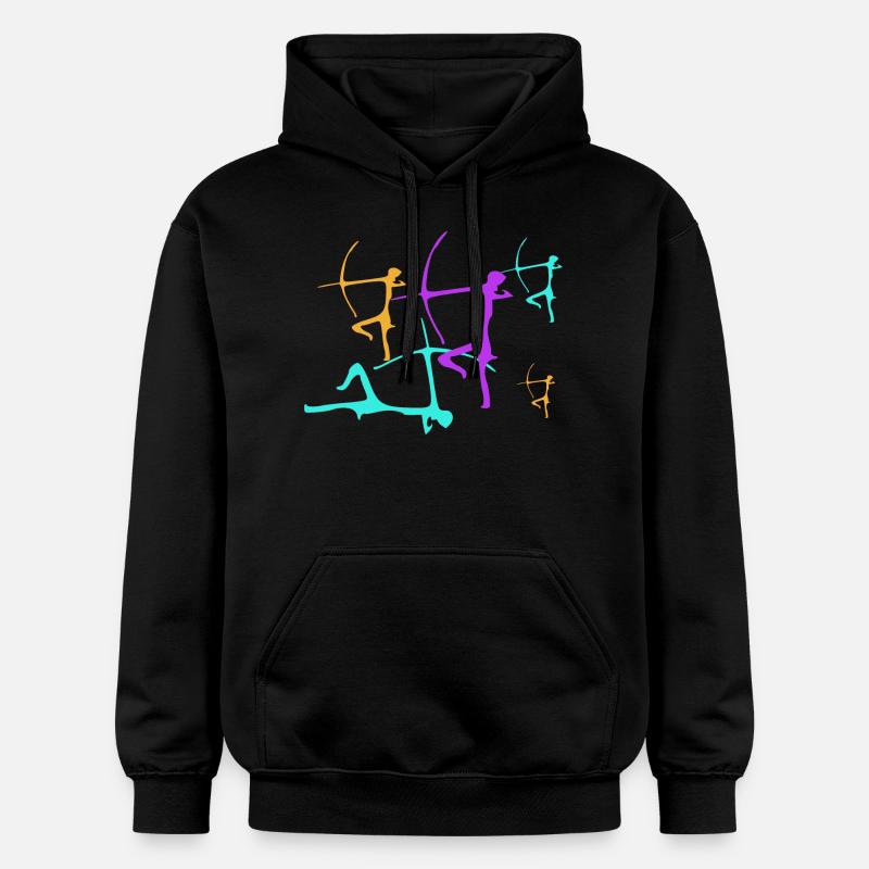 Archer 3 - Sweat à capuche Softstyle® Gildan Unisexe - noir