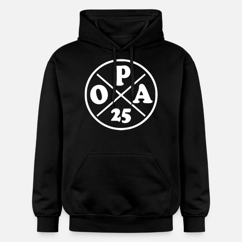 Papy 2025 - Sweat à capuche Softstyle® Gildan Unisexe - noir