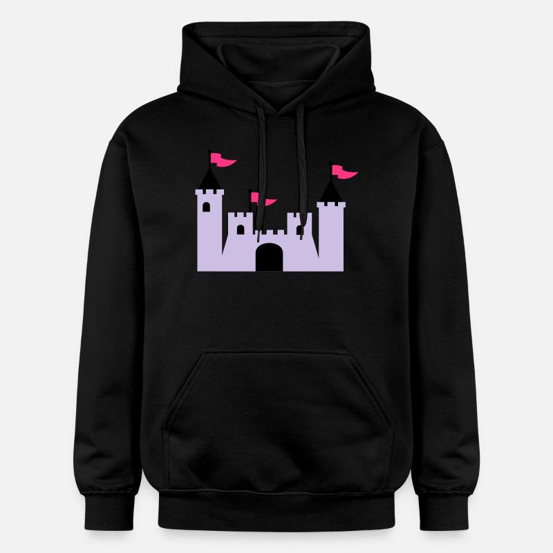 Château - Sweat à capuche Softstyle® Gildan Unisexe - noir