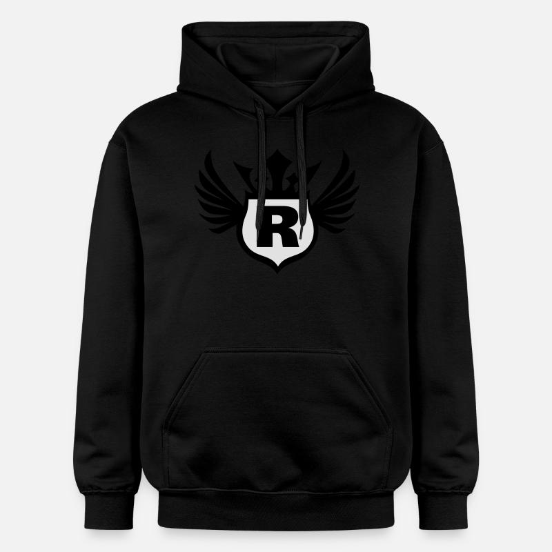 schild_r_f2 - Sweat à capuche Softstyle® Gildan Unisexe - noir