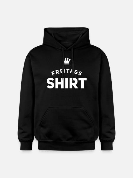 Friday shirt - Gildan Unisex Softstyle® Midweight Hoodie - black