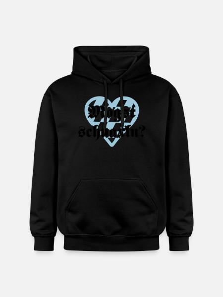 Mogst schnaxln - Gildan Unisex Softstyle® Midweight Hoodie - Schwarz