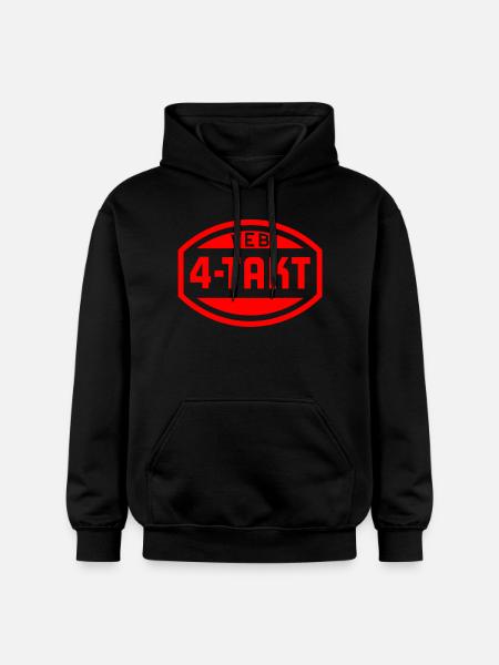 VEB 4-Takt Logo (1c) - Gildan Unisex Softstyle® Midweight Hoodie - Schwarz
