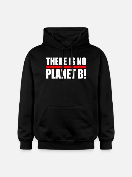 There is no planet B - Gildan Unisex Softstyle® Midweight Hoodie - black