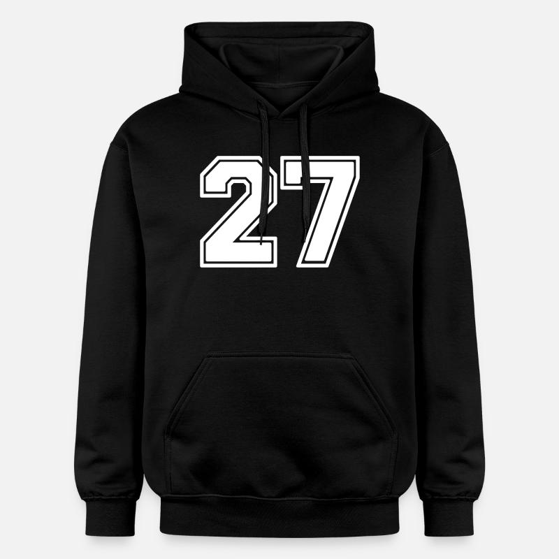 27 - Sweat à capuche Softstyle® Gildan Unisexe - noir