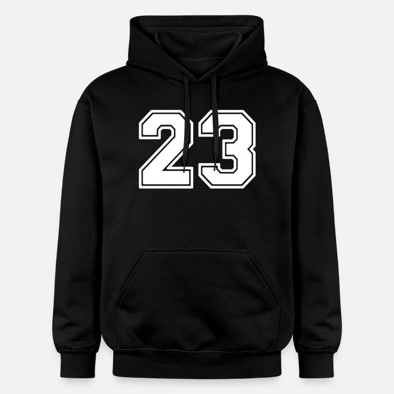 23 - Sweat à capuche Softstyle® Gildan Unisexe - noir