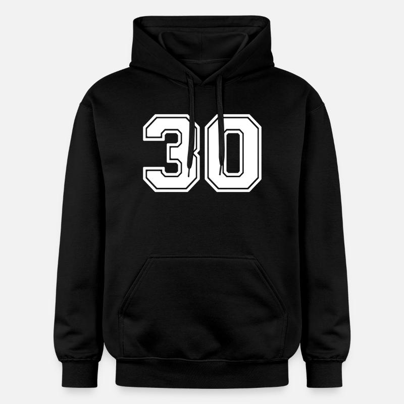 30 - Sweat à capuche Softstyle® Gildan Unisexe - noir