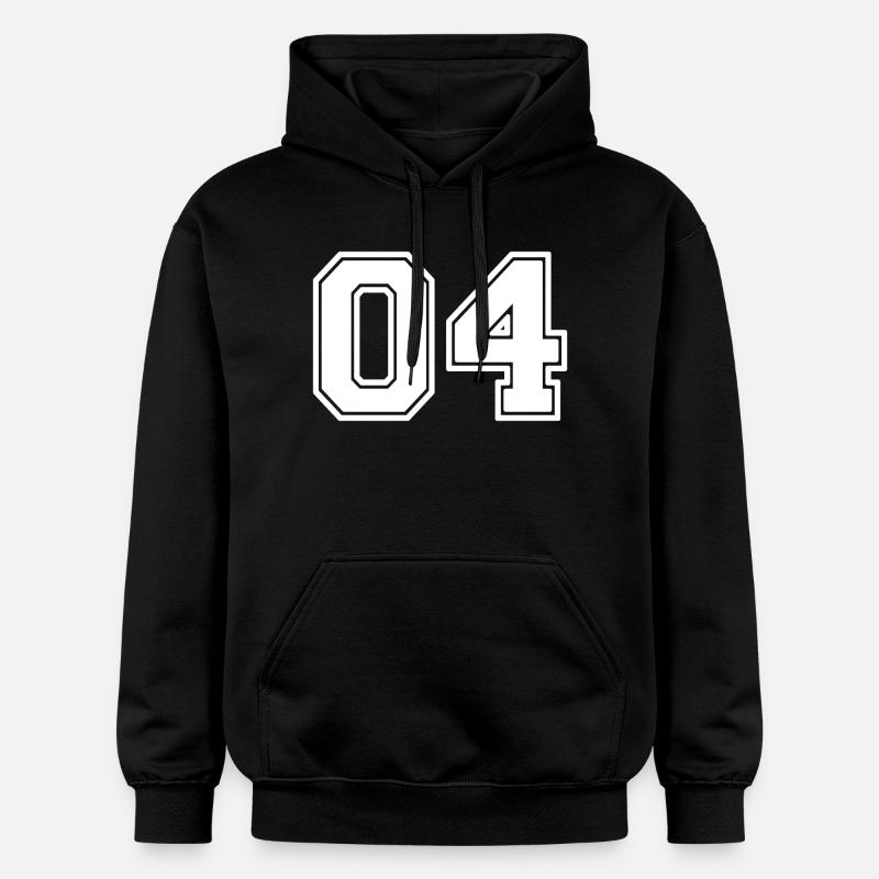 04 - Sweat à capuche Softstyle® Gildan Unisexe - noir