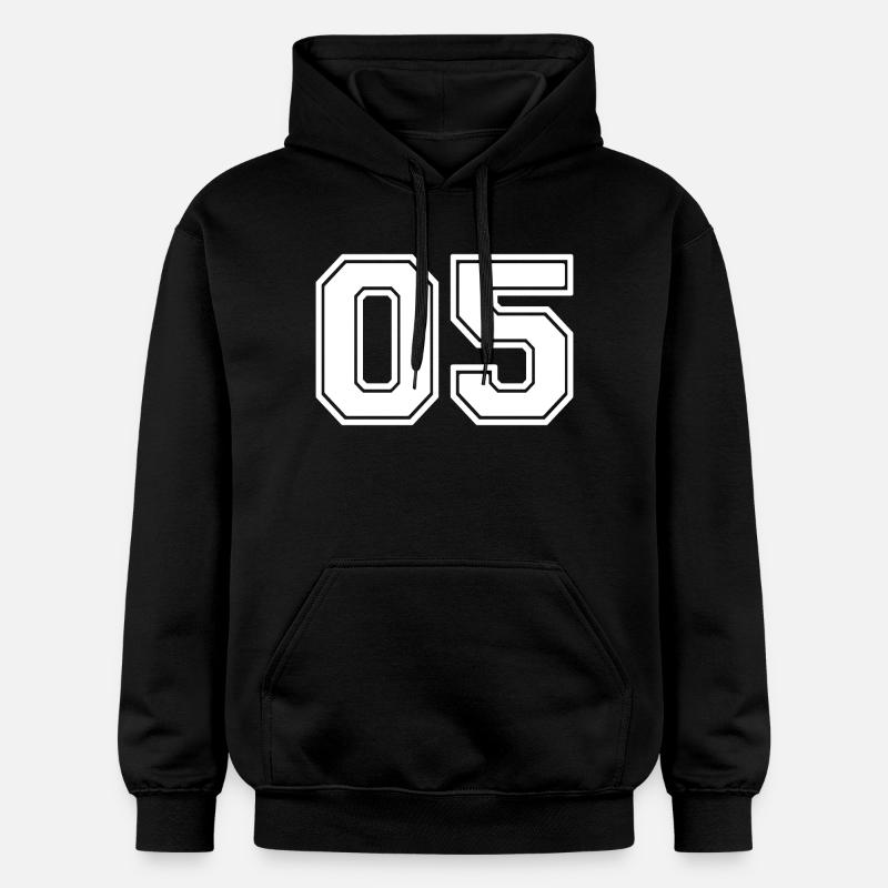 05 - Sweat à capuche Softstyle® Gildan Unisexe - noir