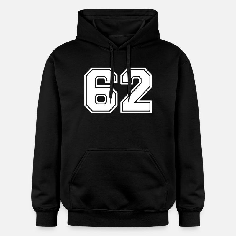 62 - Sweat à capuche Softstyle® Gildan Unisexe - noir
