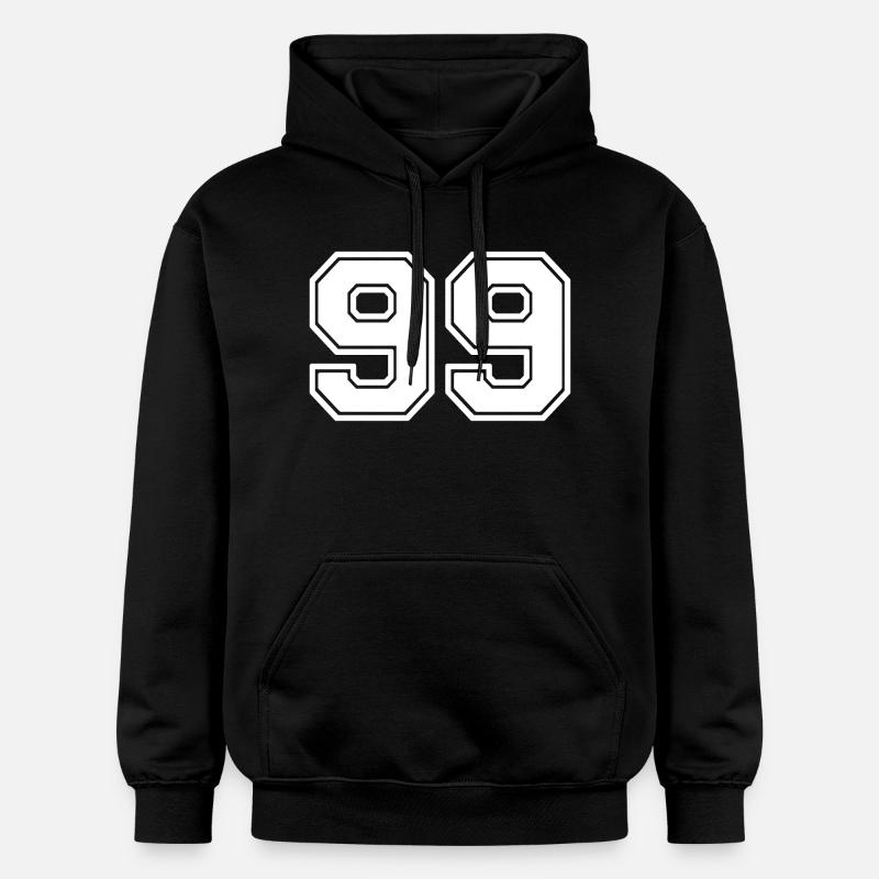 99 - Sweat à capuche Softstyle® Gildan Unisexe - noir
