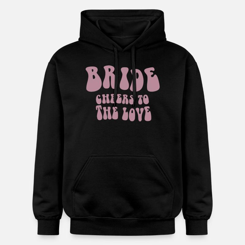 Mariée - bravo à l’amour - Sweat à capuche Softstyle® Gildan Unisexe - noir
