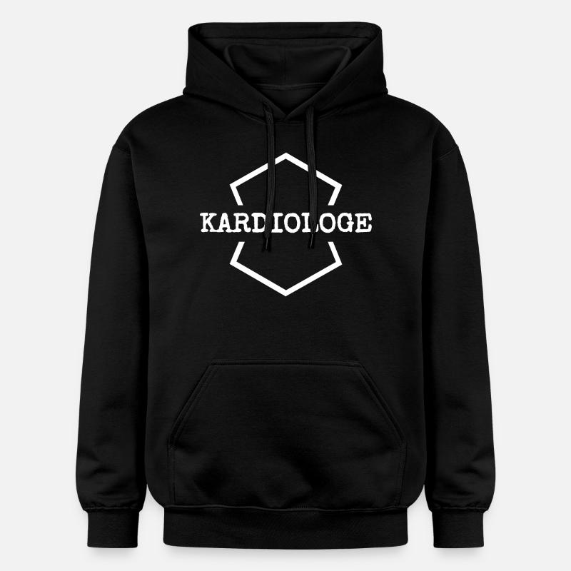 Cardiologue du travail - Sweat à capuche Softstyle® Gildan Unisexe - noir