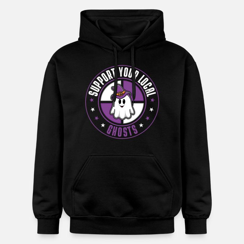 Fantômes - Sweat à capuche Softstyle® Gildan Unisexe - noir