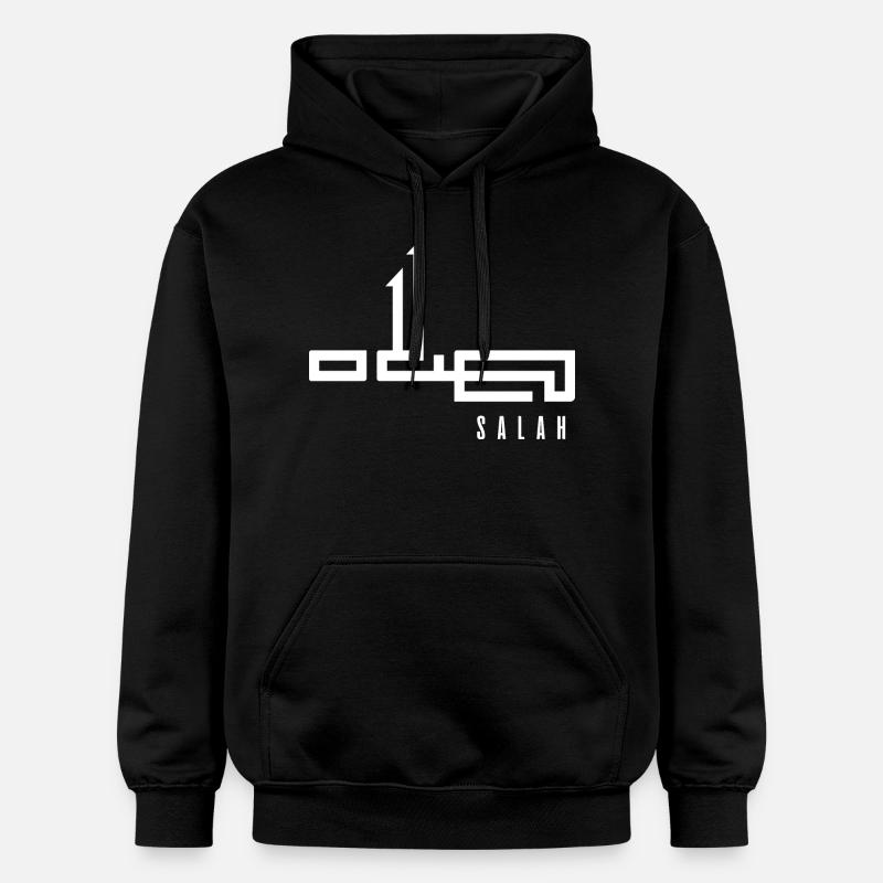 Salah en arabe - prière - Sweat à capuche Softstyle® Gildan Unisexe - noir