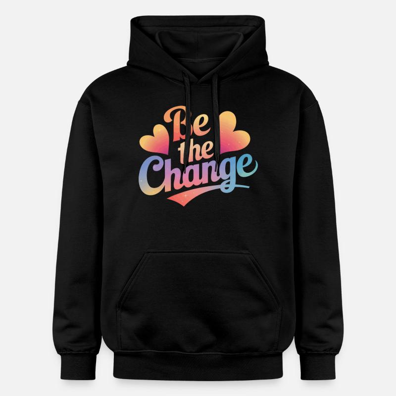 Altruisme Don désintéressé Donner d’école - Sweat à capuche Softstyle® Gildan Unisexe - noir