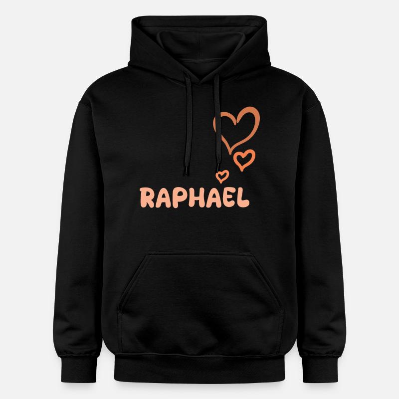 Cadeau pour Raphaël - Sweat à capuche Softstyle® Gildan Unisexe - noir
