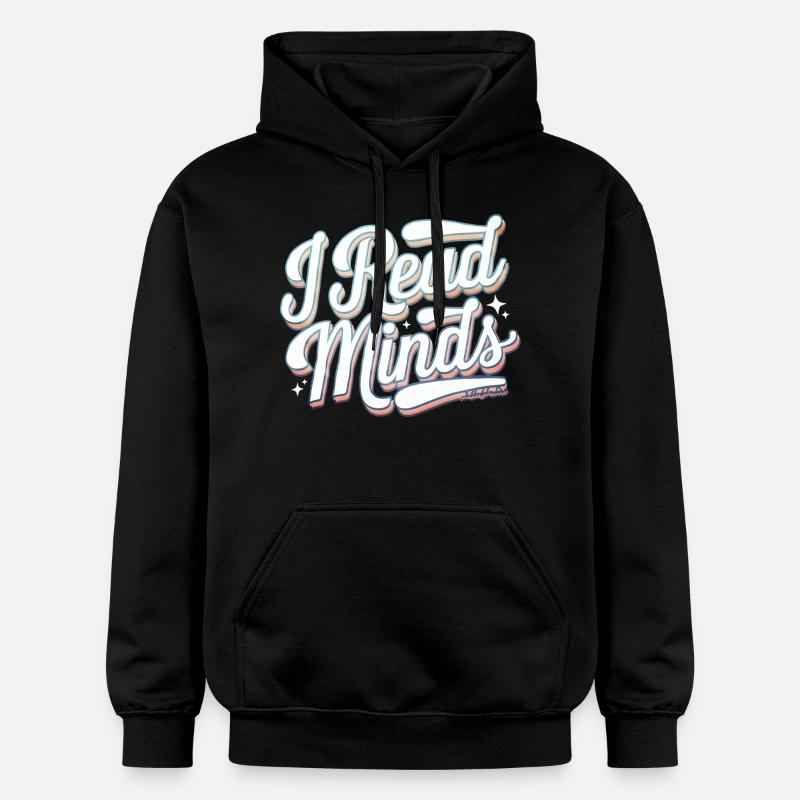 I Read Minds 15 - Gildan Unisex Softstyle® Midweight Hoodie - Schwarz