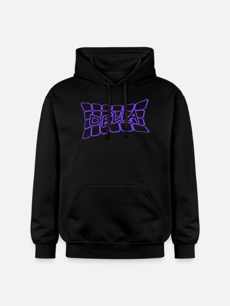 Nom : Delia - Sweat à capuche Softstyle® Gildan Unisexe - noir