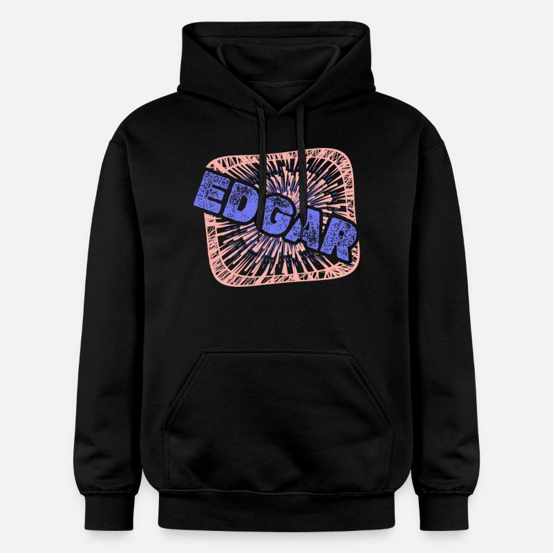 Edgar - Sweat à capuche Softstyle® Gildan Unisexe - noir