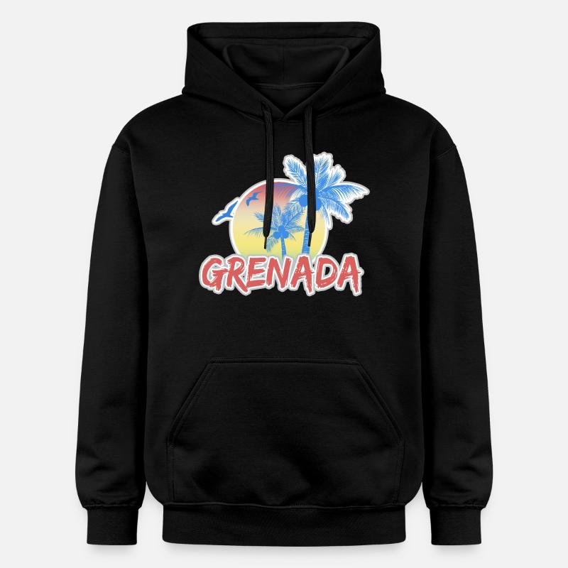 Vacances Grenade - Sweat à capuche Softstyle® Gildan Unisexe - noir