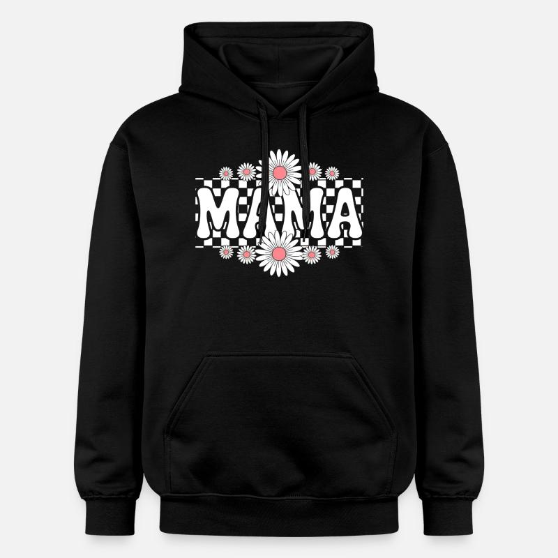 mama - Sweat à capuche Softstyle® Gildan Unisexe - noir