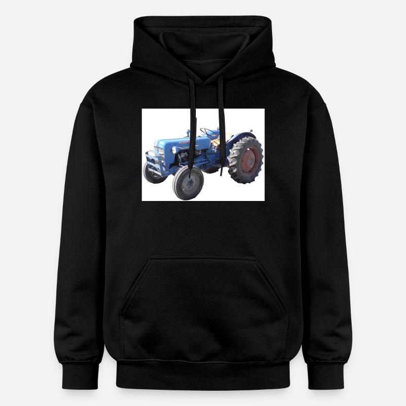 Mari Gamle Traktor - Gildan Unisex Softstyle® Midweight Hoodie - Schwarz
