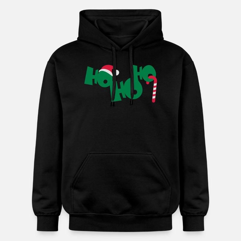 ho ho ho - Sweat à capuche Softstyle® Gildan Unisexe - noir