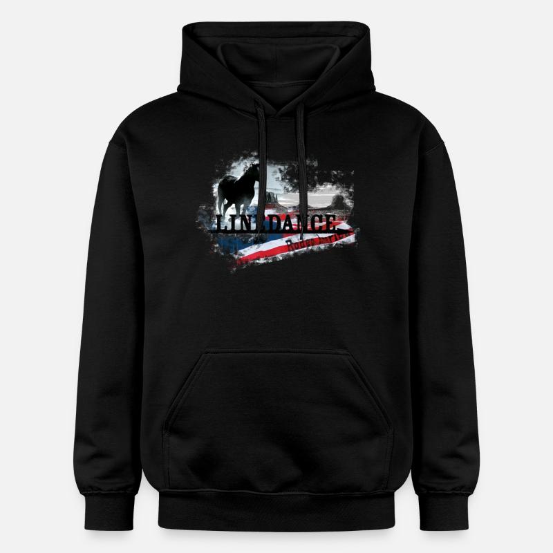 kl_linedance30 - Sweat à capuche Softstyle® Gildan Unisexe - noir