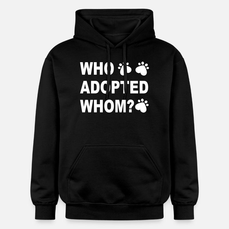 Chien de bien-être animal - Sweat à capuche Softstyle® Gildan Unisexe - noir