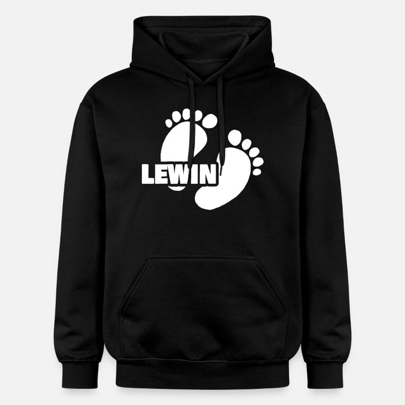 Levin comme naissance - Sweat à capuche Softstyle® Gildan Unisexe - noir