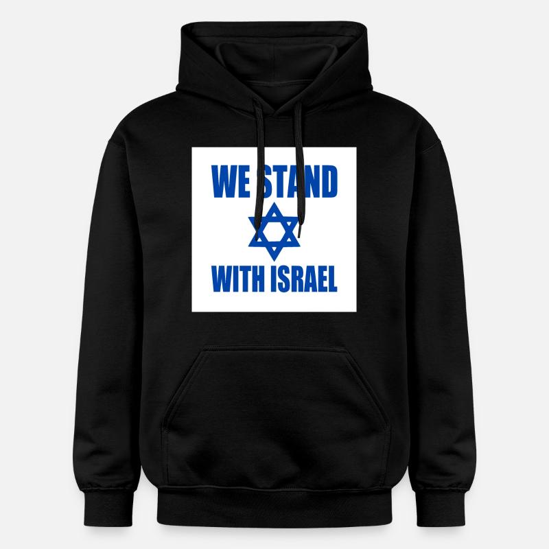 We stand with israel - Sweat à capuche Softstyle® Gildan Unisexe - noir
