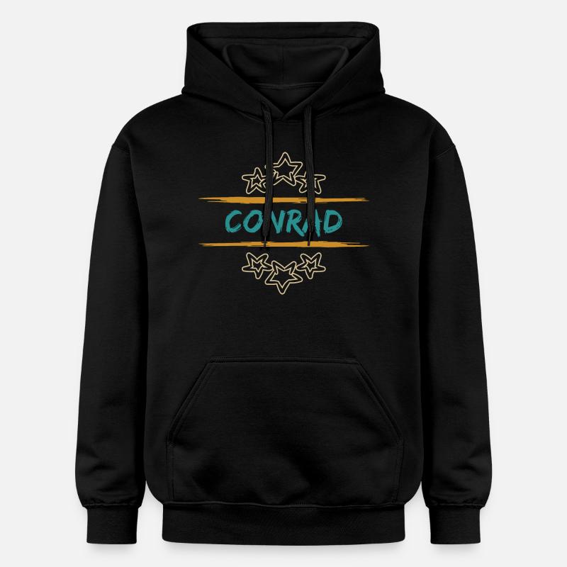 Conrad Conrad - Sweat à capuche Softstyle® Gildan Unisexe - noir
