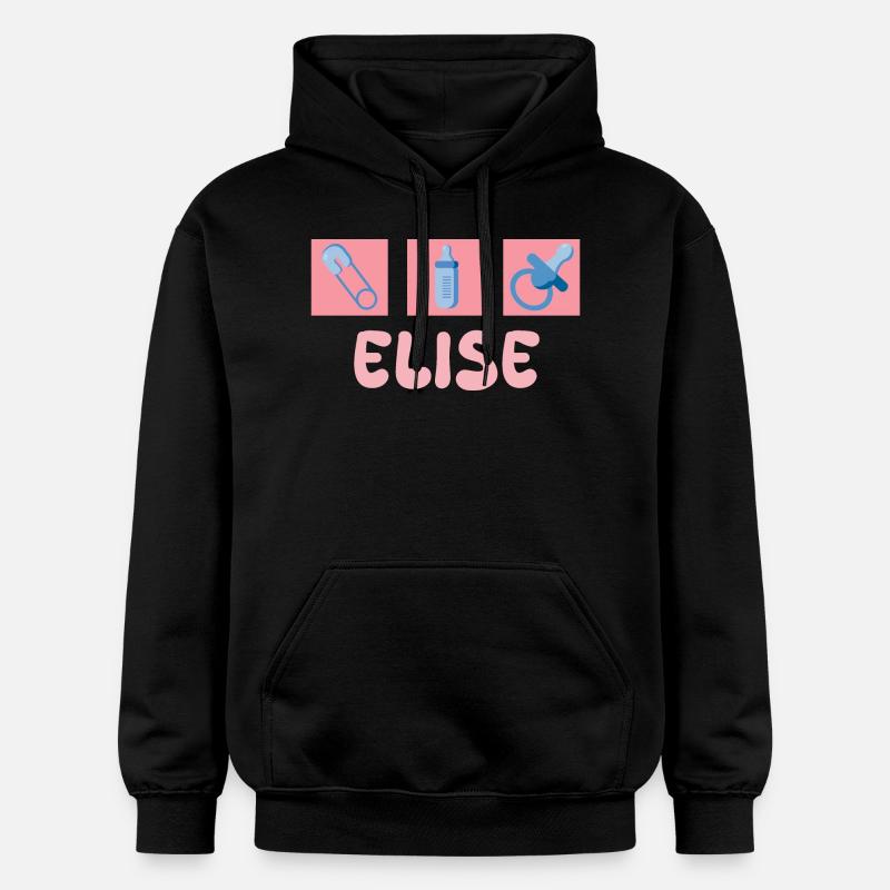 Elise - Sweat à capuche Softstyle® Gildan Unisexe - noir