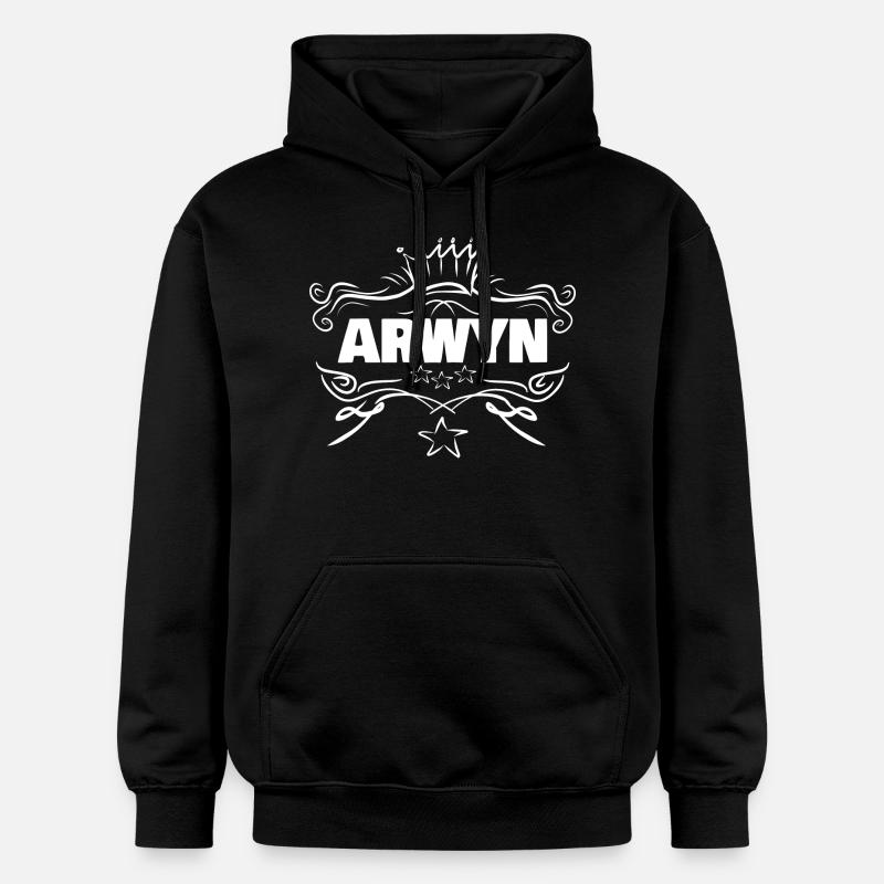 Arwyn bébé - Sweat à capuche Softstyle® Gildan Unisexe - noir