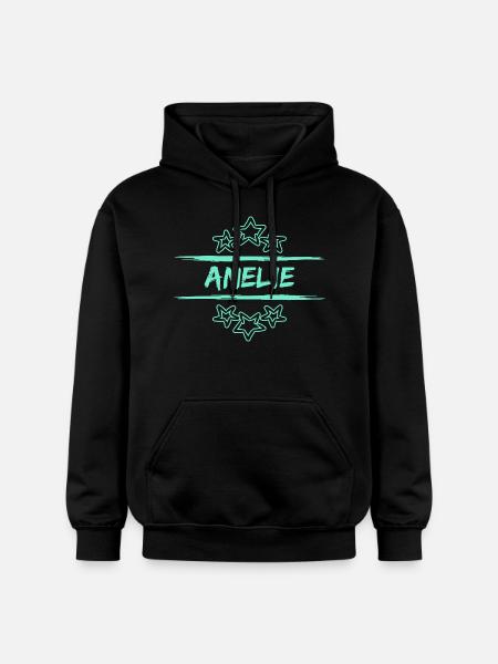 Amelie Amelie - Gildan Unisex Softstyle® Midweight Hoodie - black