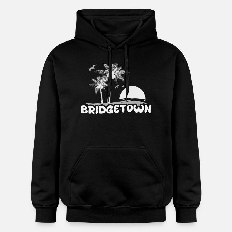 Bridgetown - Sweat à capuche Softstyle® Gildan Unisexe - noir