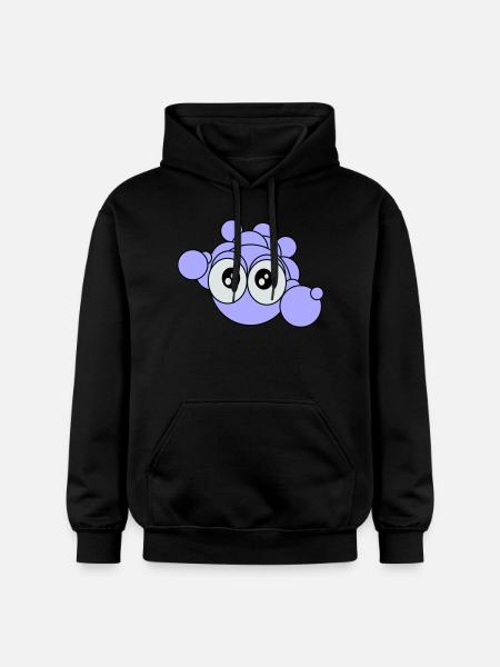 Bubbles - Gildan Unisex Softstyle® Midweight Hoodie - black