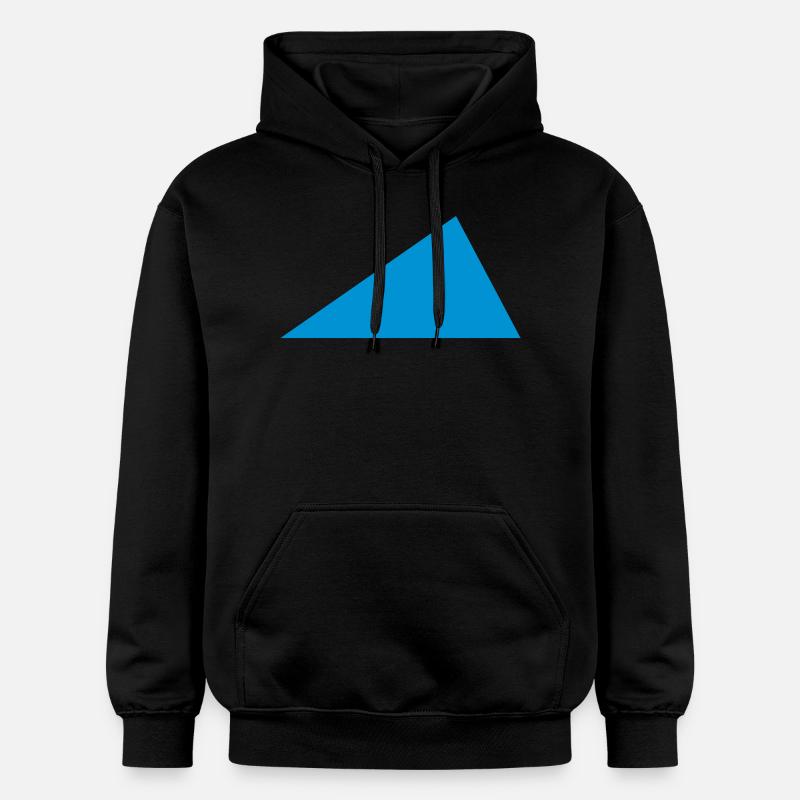 Triangle - Sweat à capuche Softstyle® Gildan Unisexe - noir