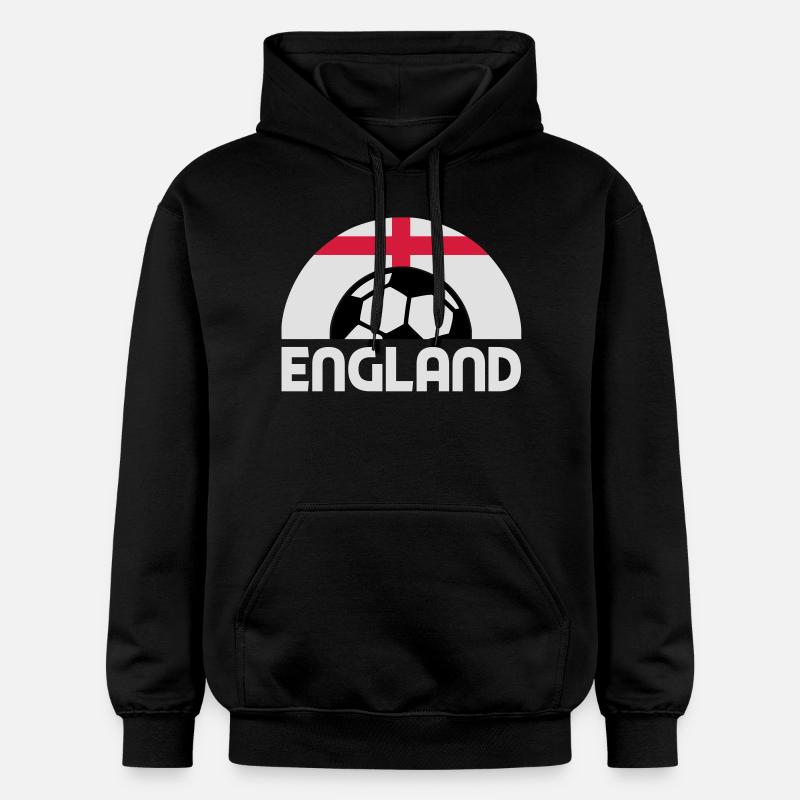 Angleterre - Sweat à capuche Softstyle® Gildan Unisexe - noir