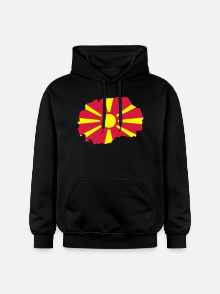 Macedonia - Gildan Unisex Softstyle® Midweight Hoodie - black