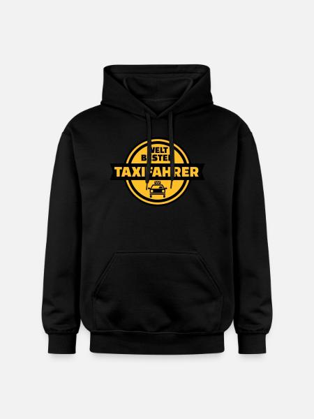 Taxifahrer - Gildan Unisex Softstyle® Midweight Hoodie - Schwarz