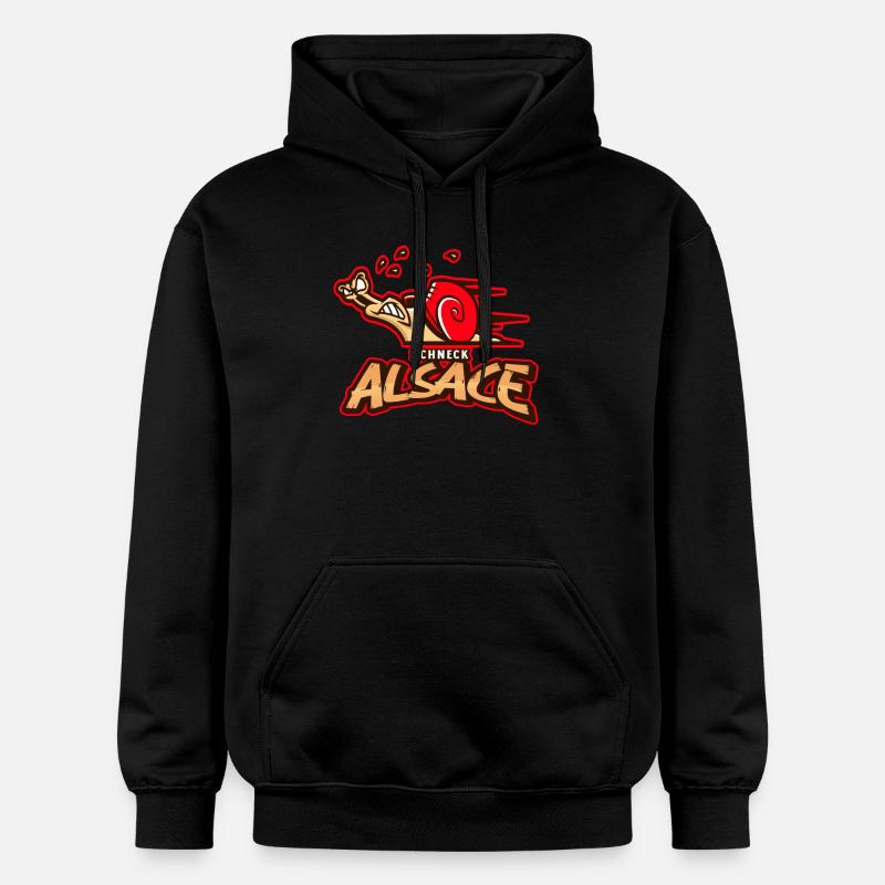 Alsace Schneck - Sweat à capuche Softstyle® Gildan Unisexe - noir