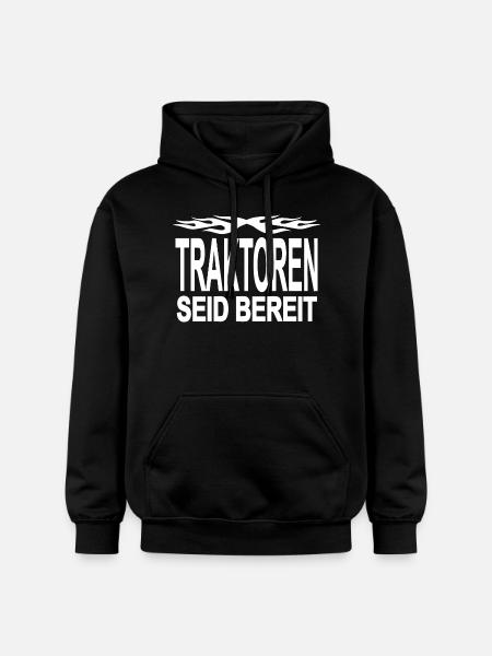 Traktor - Gildan Unisex Softstyle® Midweight Hoodie - Schwarz