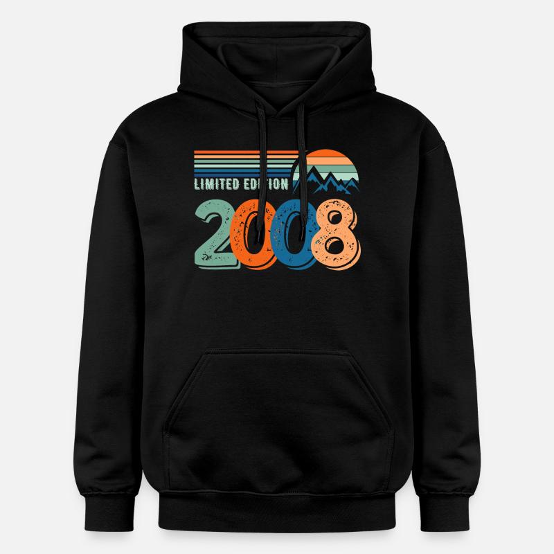 Limited edition 2008 - Sweat à capuche Softstyle® Gildan Unisexe - noir