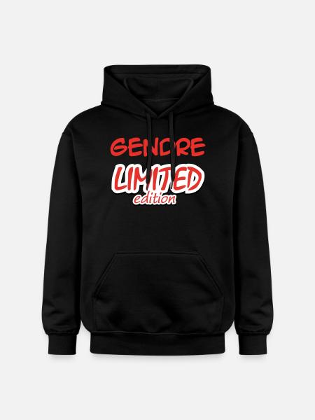 GENDRE LIMITED EDITION - Gildan Unisex Softstyle® Midweight Hoodie - black