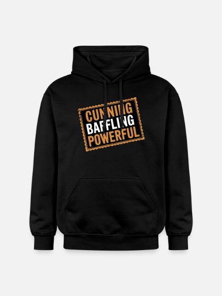 Cunning Baffling Powerful 13 - Gildan Unisex Softstyle® Midweight Hoodie - Schwarz