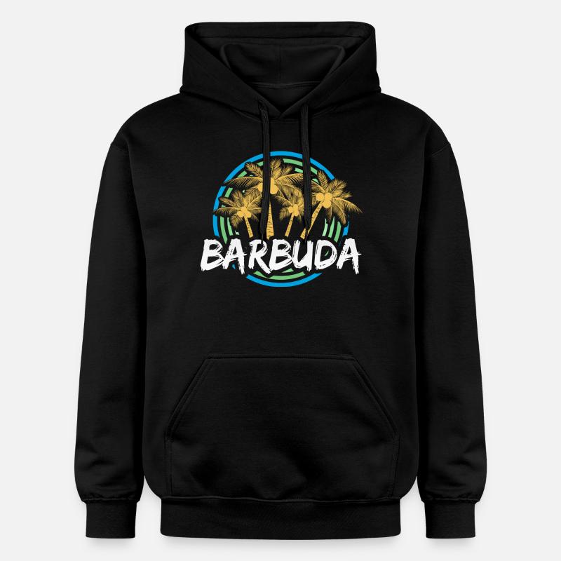 Cadeau pour Barbuda - Sweat à capuche Softstyle® Gildan Unisexe - noir