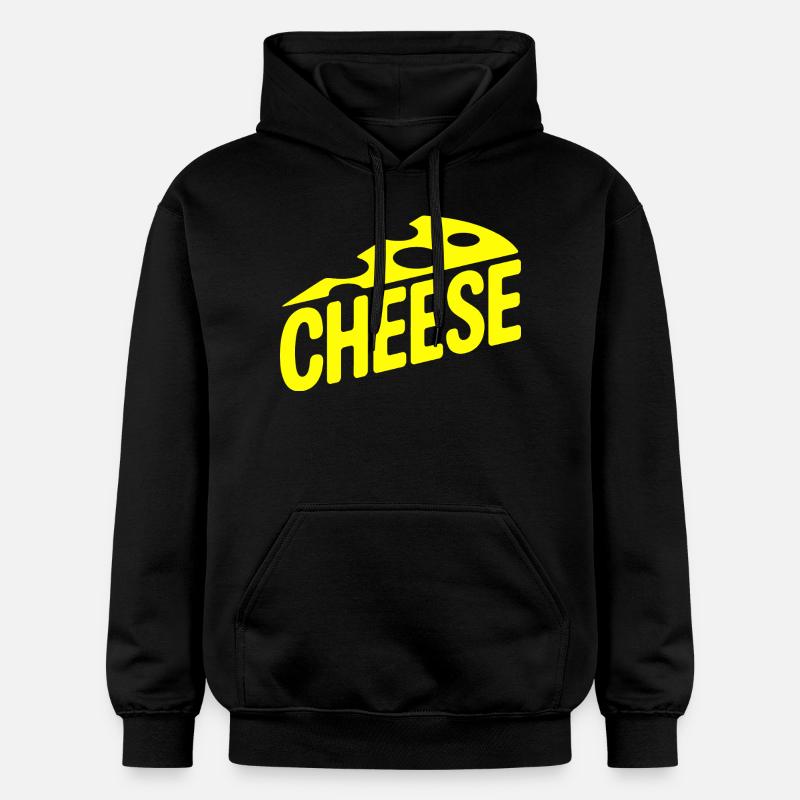 Fromage - Cool Dairy Logo - Sweat à capuche Softstyle® Gildan Unisexe - noir